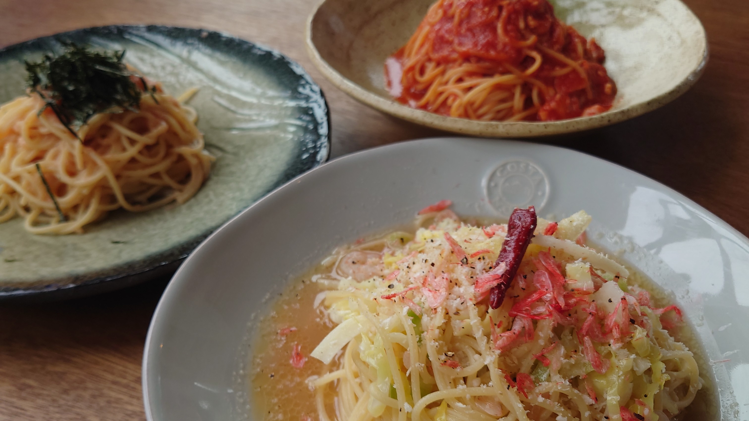 パスタメニュー
